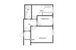 Etagenwohnung Südliches Anhalt - 2 Zimmer, 50 m&sup2;, 260&euro; | Angebot:26283596