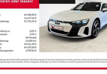 Audi e-tron GT 17.839 km 66.779 &euro; Bitterfeld-Wolfen 06749