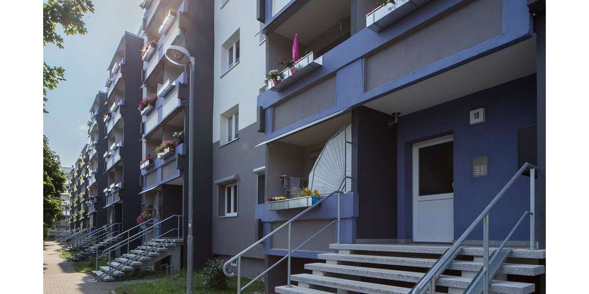 Etagenwohnung Halle Heide-Nord/Blumenau - 3 Zimmer, 57 m&sup2;, 386&euro; | Angebot:27341496