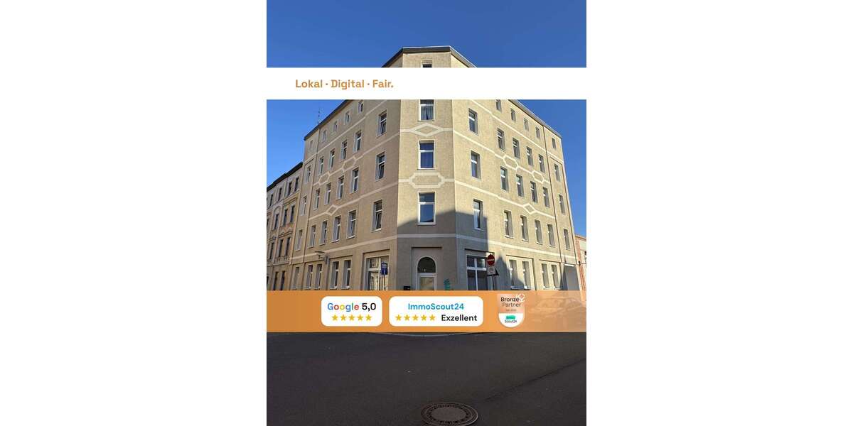 Etagenwohnung Hale (Saale) Freiimfelde/Kanenaer Weg - 2 Zimmer, 44 m&sup2;, 489&euro; | Angebot:25095399