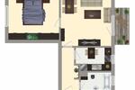 Etagenwohnung Merseburg - 2 Zimmer, 49 m&sup2;, 317&euro; | Angebot:25960072