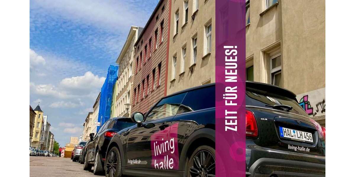 Etagenwohnung Halle Nördliche Innenstadt - 3 Zimmer, 74 m&sup2;, 500&euro; | Angebot:26897492