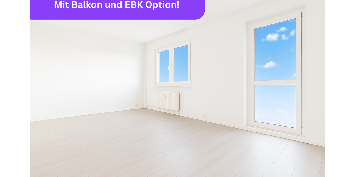 Etagenwohnung Halle Halle-Neustadt - 1 Zimmer, 39 m&sup2;, 340&euro; | Angebot:25654479