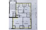 Etagenwohnung Halle (Saale) Damaschkestraße - 3 Zimmer, 74 m&sup2;, 550&euro; | Angebot:26122901