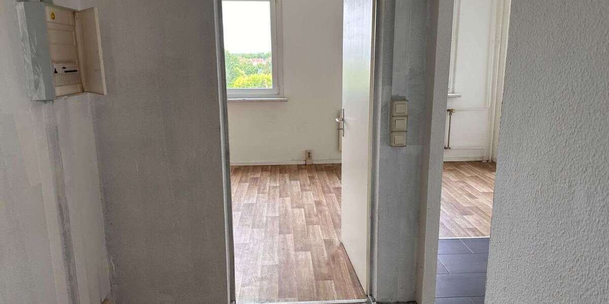 Etagenwohnung Halle (Saale) Halle-Neustadt - 2 Zimmer, 46 m&sup2;, 299&euro; | Angebot:27256546