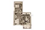 Etagenwohnung Merseburg - 2 Zimmer, 55 m&sup2;, 358&euro; | Angebot:21872903