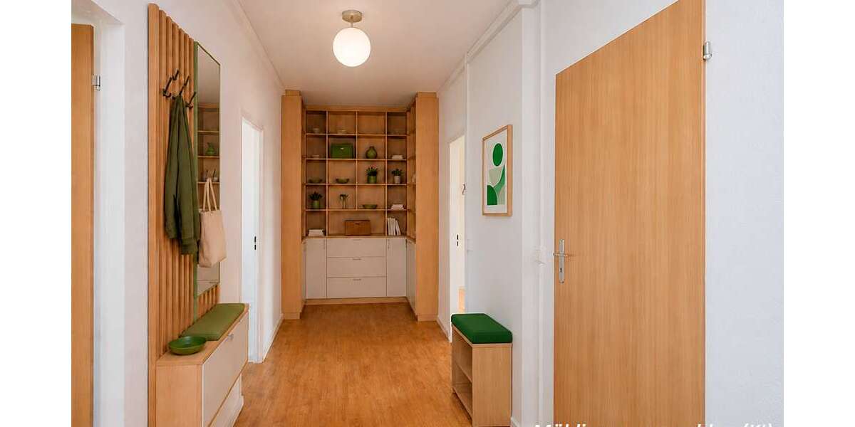 Etagenwohnung Halle (Saale) Heide-Nord/Blumenau - 3 Zimmer, 70 m&sup2;, 422&euro; | Angebot:27351250