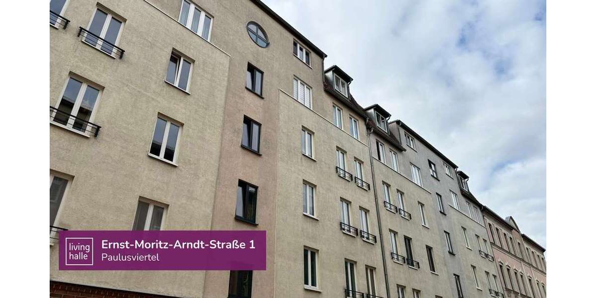 Etagenwohnung Halle Paulusviertel - 3 Zimmer, 80 m&sup2;, 850&euro; | Angebot:26195646