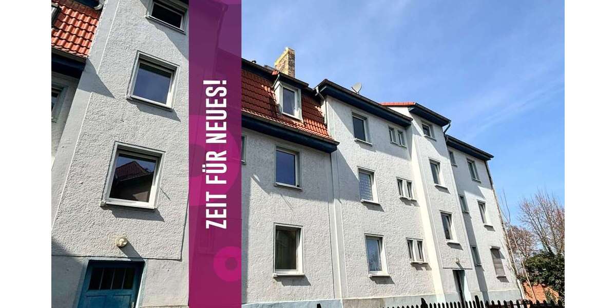 Etagenwohnung Halle Silberhöhe - 2 Zimmer, 42 m&sup2;, 300&euro; | Angebot:26803846