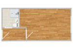 Etagenwohnung Querfurt - 1 Zimmer, 24 m&sup2;, 155&euro; | Angebot:22005826