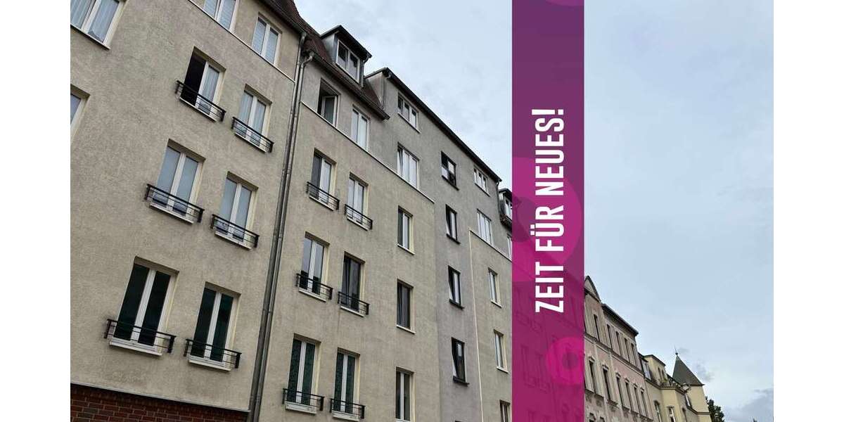 Etagenwohnung Halle Paulusviertel - 2 Zimmer, 58 m&sup2;, 480&euro; | Angebot:27330352