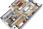 Etagenwohnung Eisleben (Lutherstadt) - 3 Zimmer, 57 m&sup2;, 368&euro; | Angebot:26453494