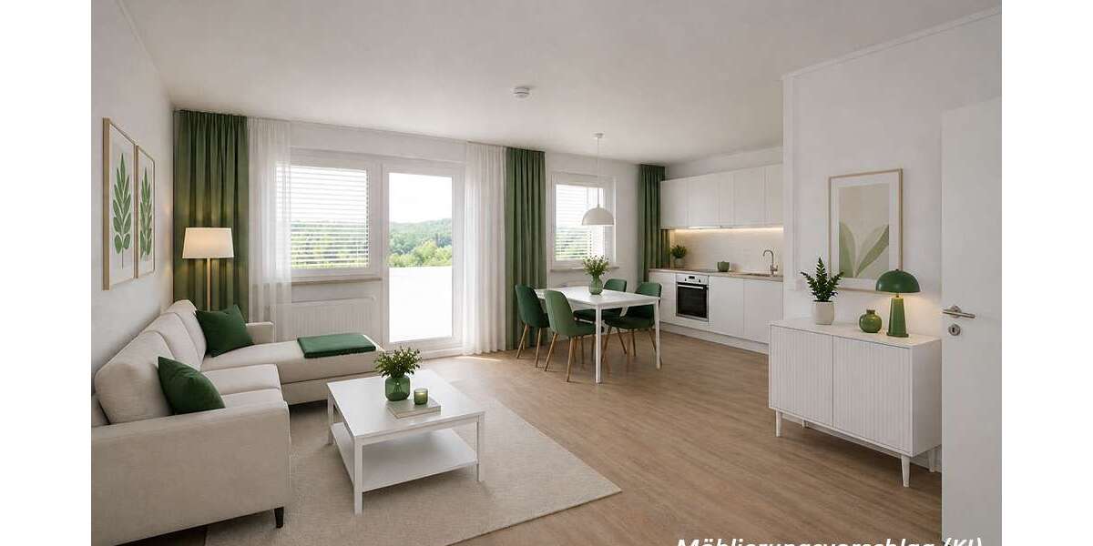 Etagenwohnung Halle (Saale) Dölau - 3 Zimmer, 70 m&sup2;, 481&euro; | Angebot:26495413