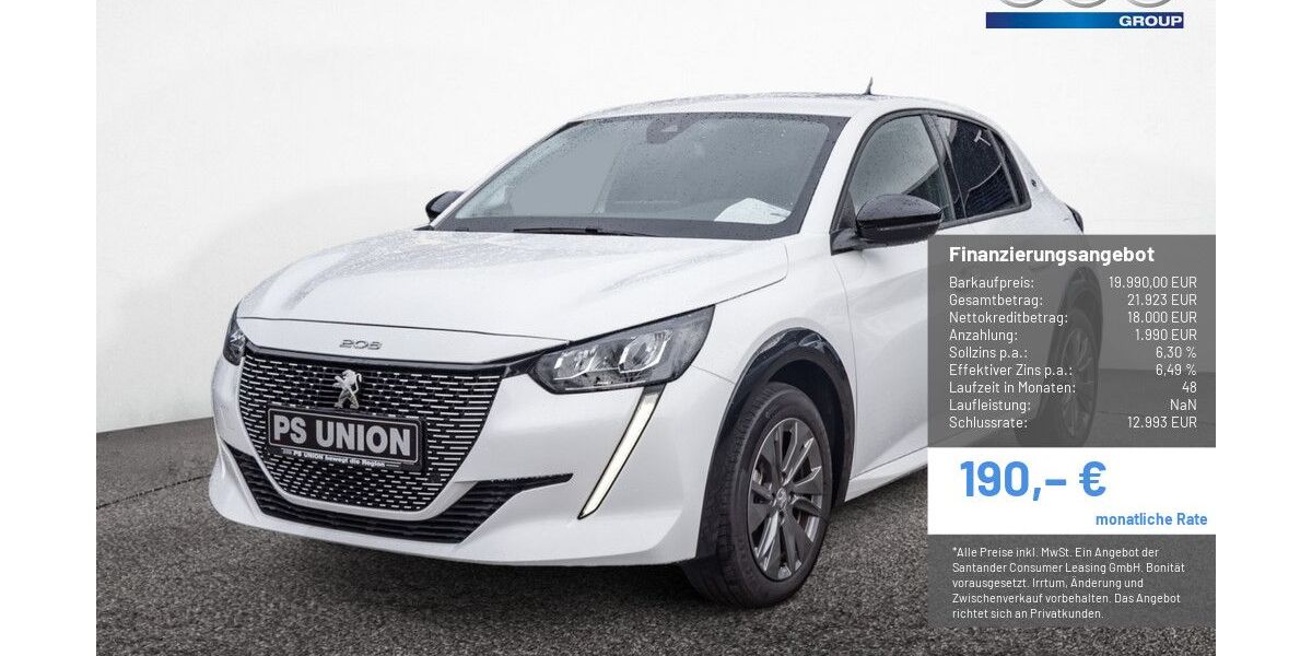 Peugeot e-208 9.467 km 18.995 &euro; Halle (Saale) 06132